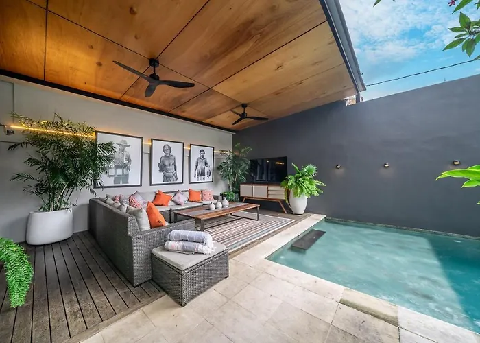 121 - Modern 1br Near Batu Belig ヴィラ